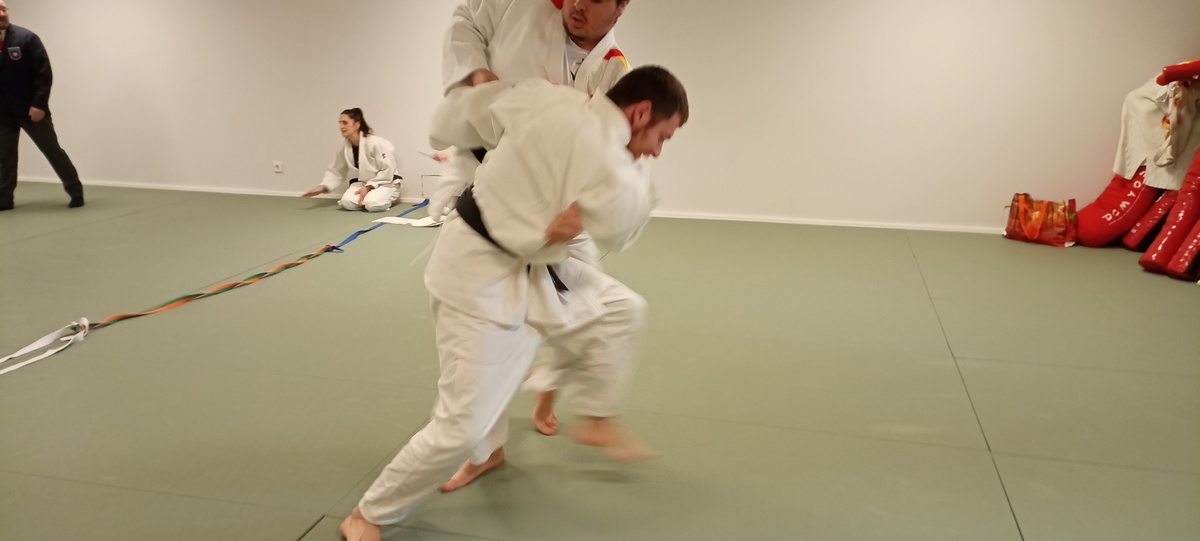Entrenamiento previo al I Torneo Navarro de Judo Adaptado. Martiket 25-02-23